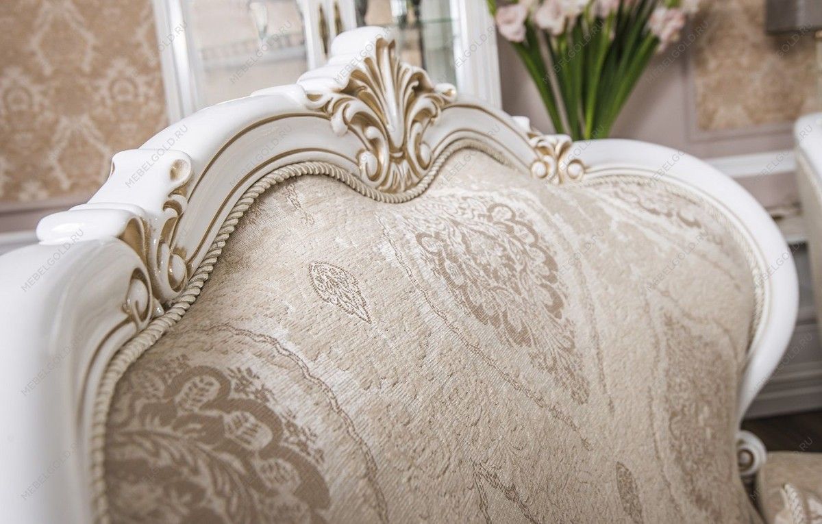 Кресло Натали белый глянец | изображение 6