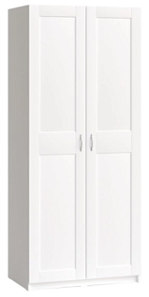 Шкаф МАКС двухдверный широкий, ДСП, цвет белый