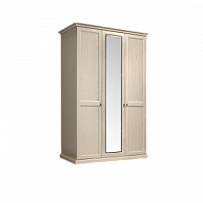 Шкаф 3-х дв. (с зеркалом) для платья и белья Венеция дуб седан ВНШ1/3