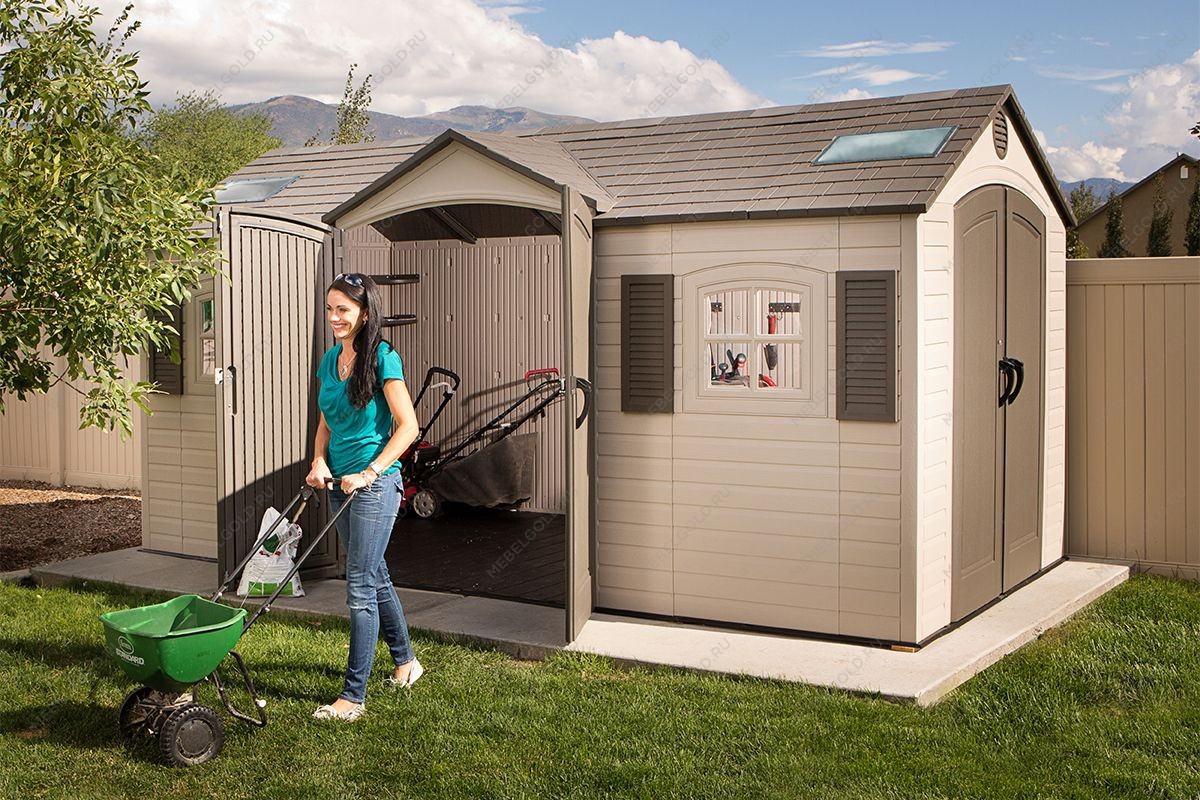 Сарай пластиковый LifeTime 15*8 DD | изображение 7