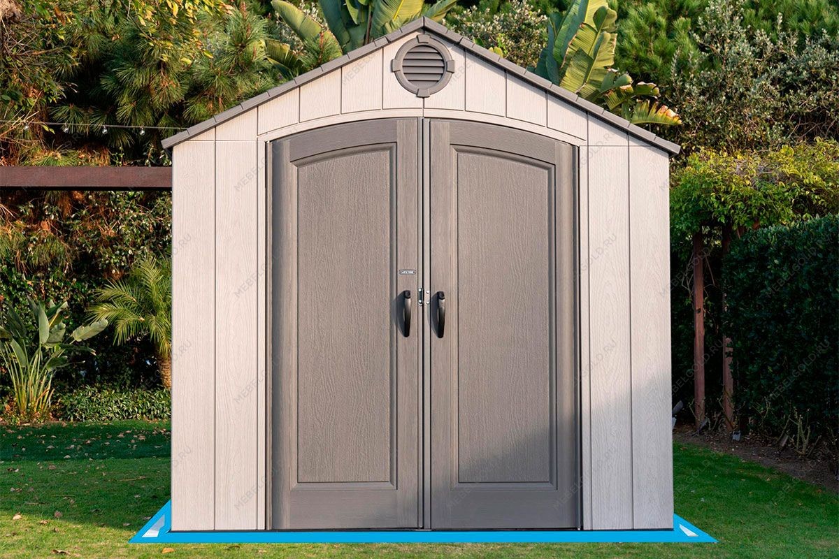 Сарай пластиковый WoodLook 8*10 NEW | изображение 22