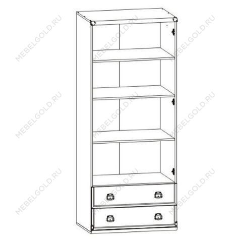 Комплект полок к шкафу JSZF2D2S Индиана сосна каньон | изображение 2