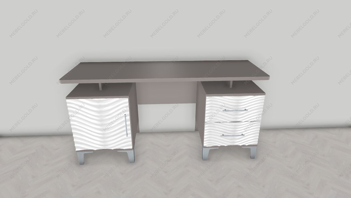 Туалетный столик Гравита белый глянец | изображение 1