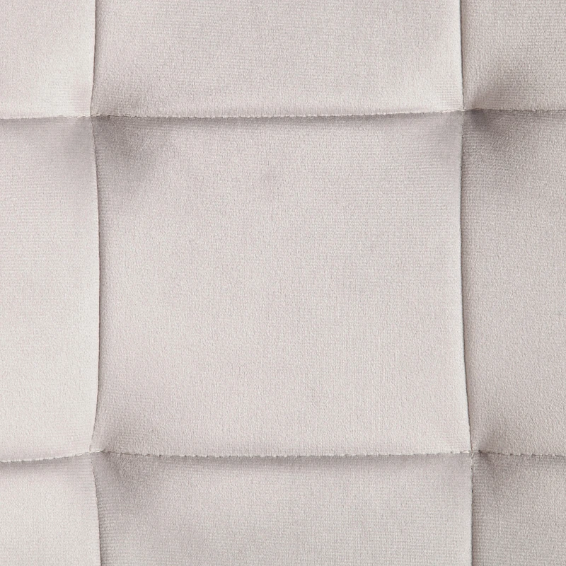 Стул CHILLY (mod. JSC-220), Велюр/металл, 44,5х52,5х88 см, Light grey (светло-серый) HLR14 / натуральный | изображение 6