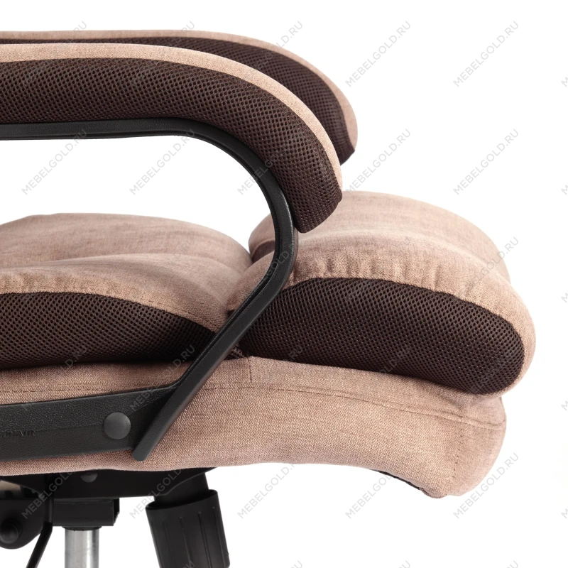 Кресло Duke metal BL, ткань, светло-коричневый, KUB 03/TW-24 | изображение 8