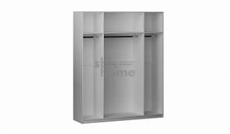 Шкаф 4-х дверный (без дверей), Фрея (1800*500*2200) Белый софт