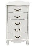 Комод Джульетта узкий 5 ящ.(молочный дуб) | изображение 2