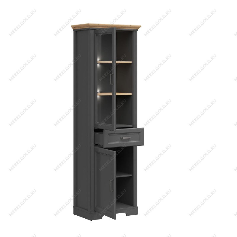 Шкаф с витриной Жасмин REG1W1D1S с подсветкой | изображение 2