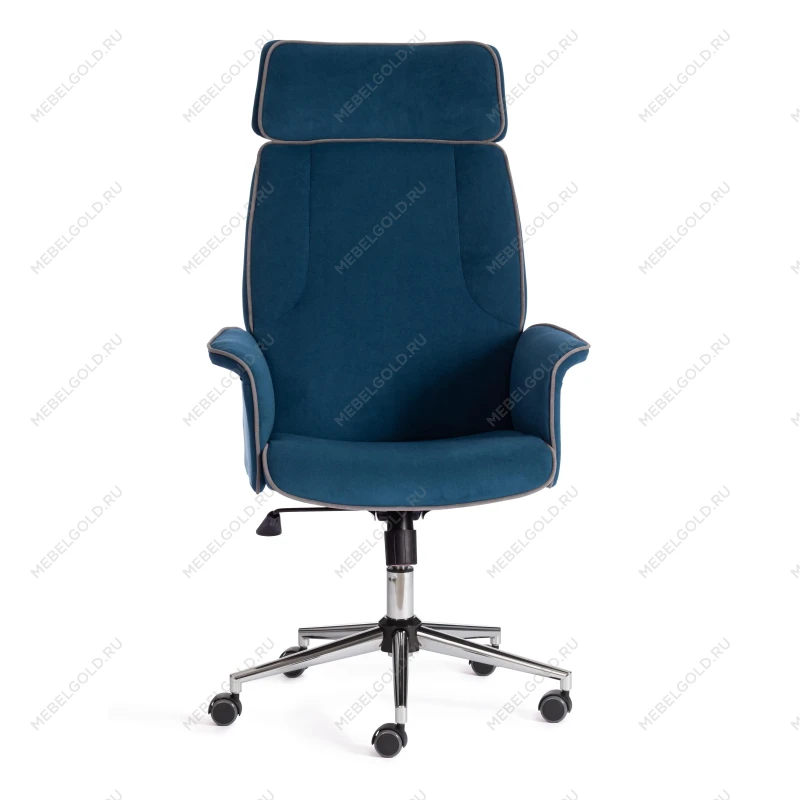 Кресло CHARM, флок, синий, 32 | изображение 4