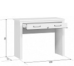 Стол туалетный Стилиус TOL (Лиственница сибирская) | изображение 2