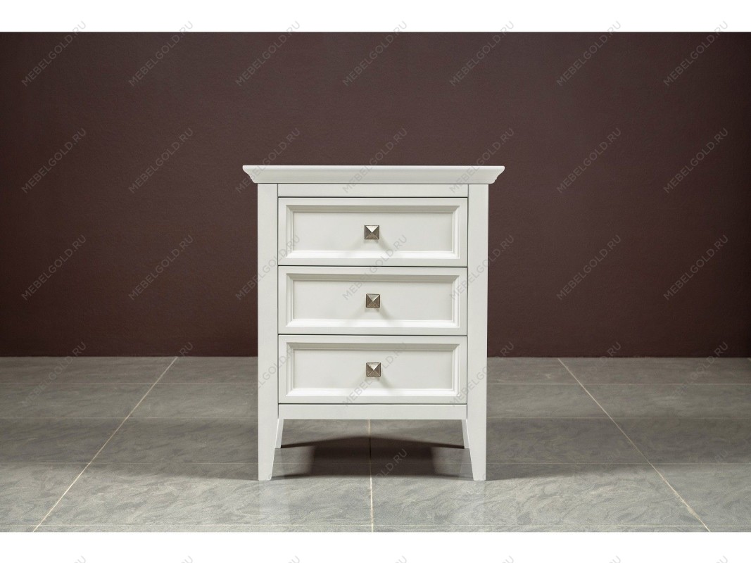 Тумба прикроватная 3 ящика Manhattan (Молочный) | изображение 3