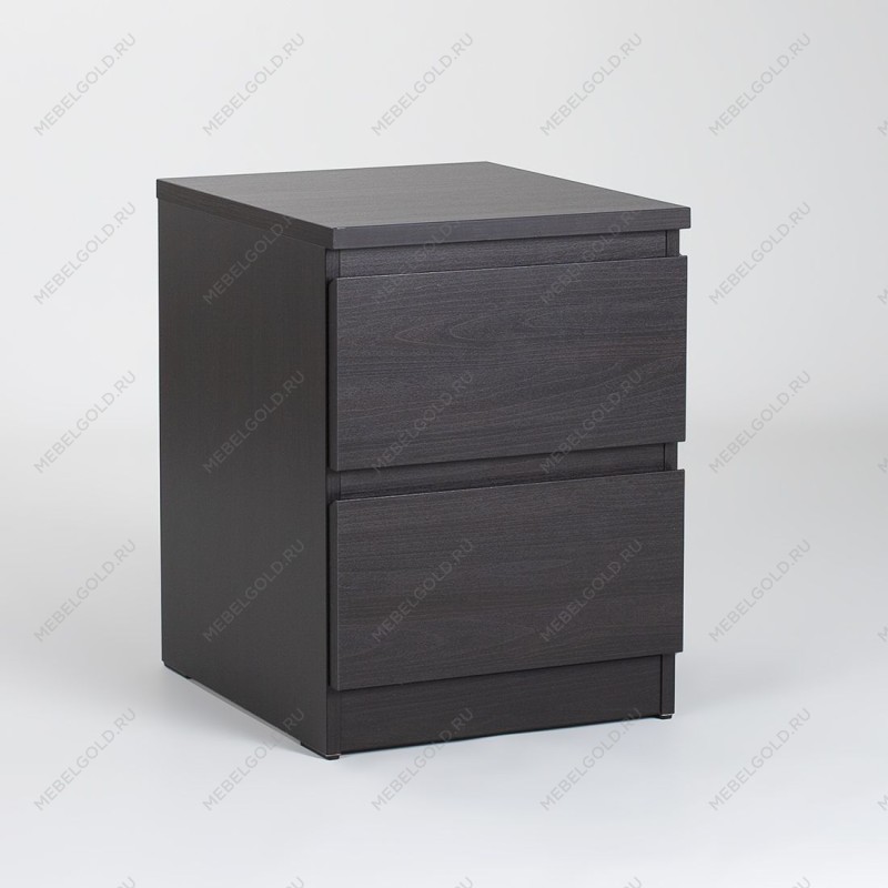 МАЛЬТА тумба ИКЕА / IKEA 2 ящика 40х54 Дуб Венге