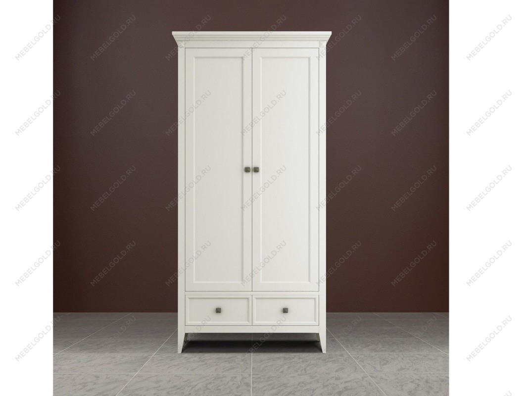 Шкаф двухстворчатый Manhattan (Молочный) | изображение 2