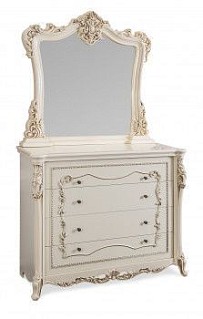 Комод Джоконда крем глянец (спальня)