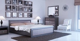 Спальня Коен Венге/Штрокс 1