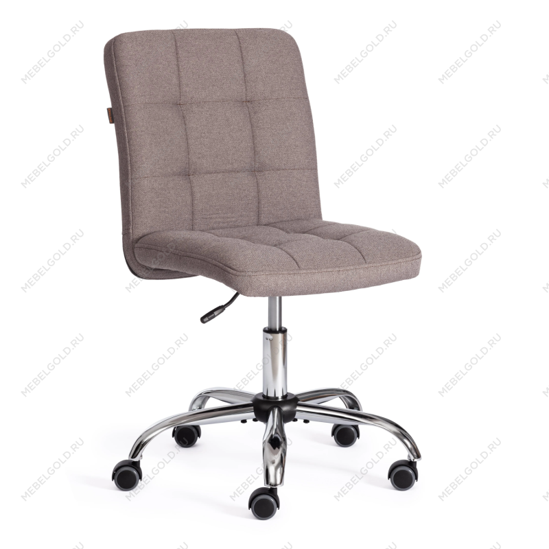 Кресло FIESTA, ткань рогожка Nice, мокко (серо-бежевая)