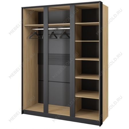 Шкаф для одежды Стенли МН-037-03 | изображение 1