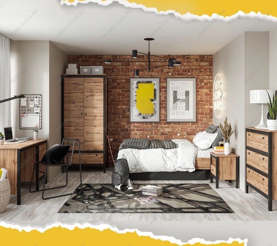 Кровать Лофт LOZ120х200 | изображение 6