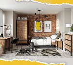 Кровать Лофт LOZ120х200 | изображение 6