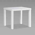 ЛАКК / ЭНКЕЛЬ Журнальный стол ИКЕА / IKEA 50, тамбурат, цвет белый | изображение 1