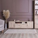 БРИМНЭС / СИРИУС тумба ИКЕА / IKEA 2 двери и 2 ящика 156х47 сонома | изображение 4