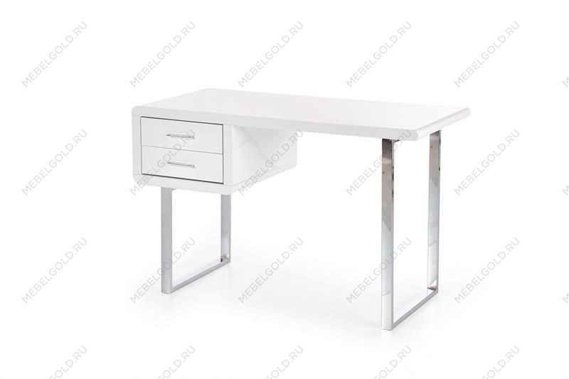 Стол компьютерный Halmar B-30 (белый/хром)