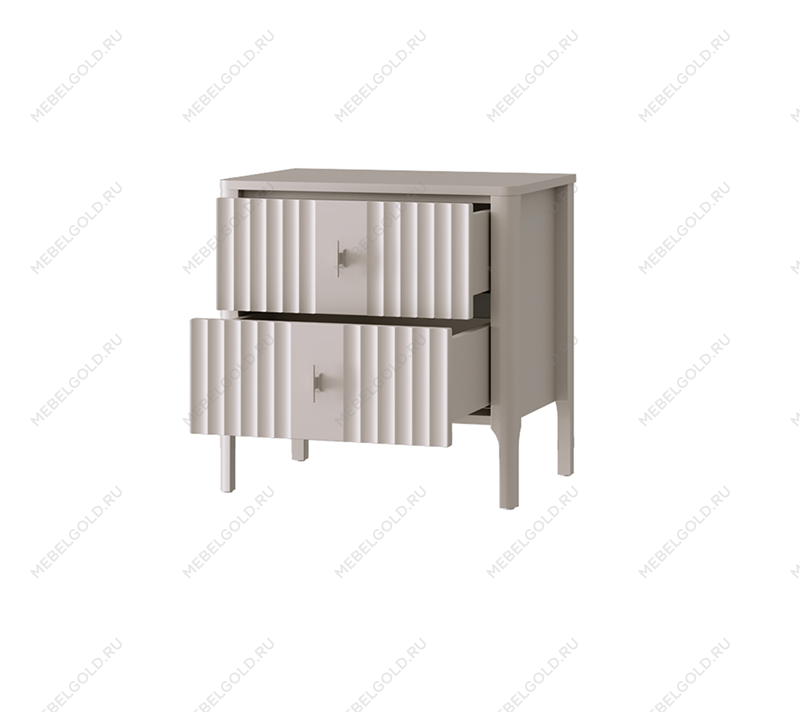 Тумба прикроватная Далия KOM2S персидский жемчуг | изображение 2