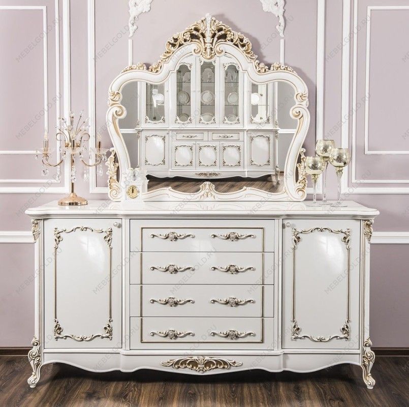 Комод Флоренция белый глянец | изображение 1