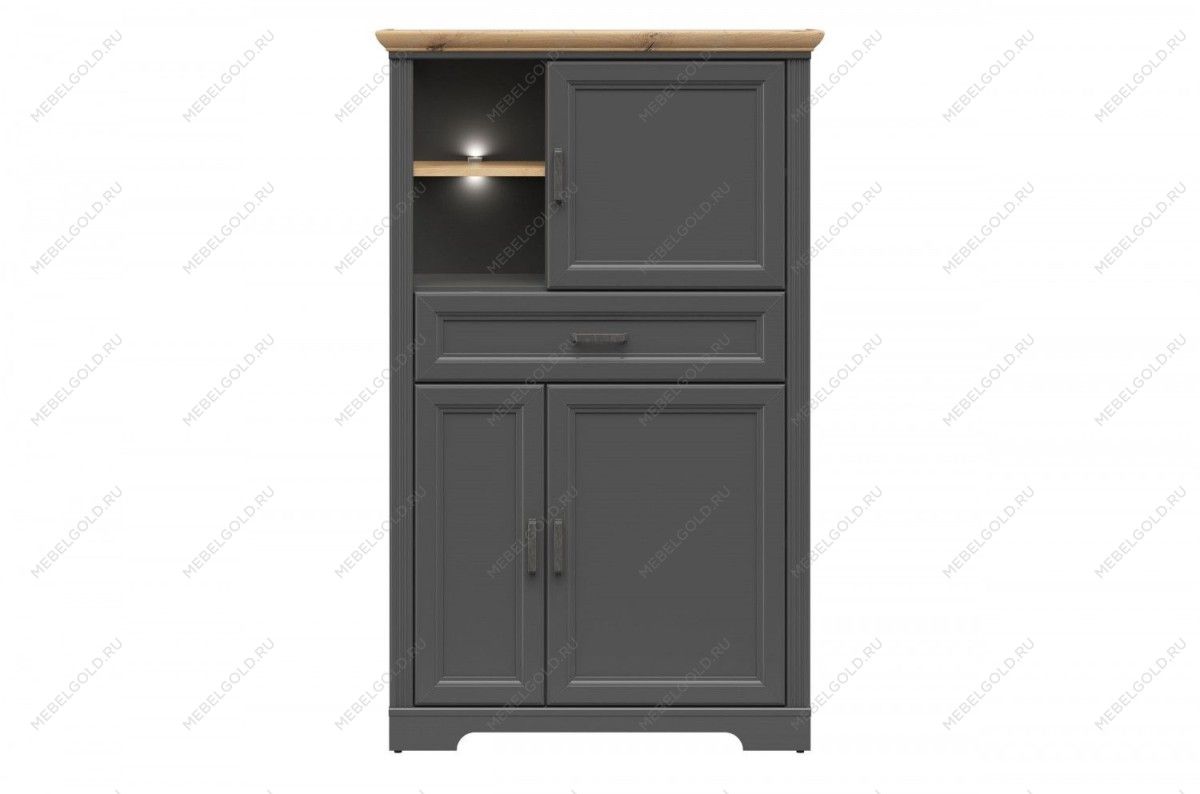 Шкаф Жасмин REG3D1S с подсветкой