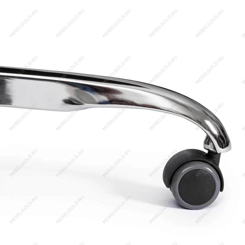 Кресло OXFORD хром, кож/зам, черный, 36-6 | изображение 10