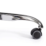 Кресло OXFORD хром, кож/зам, черный, 36-6 | изображение 10