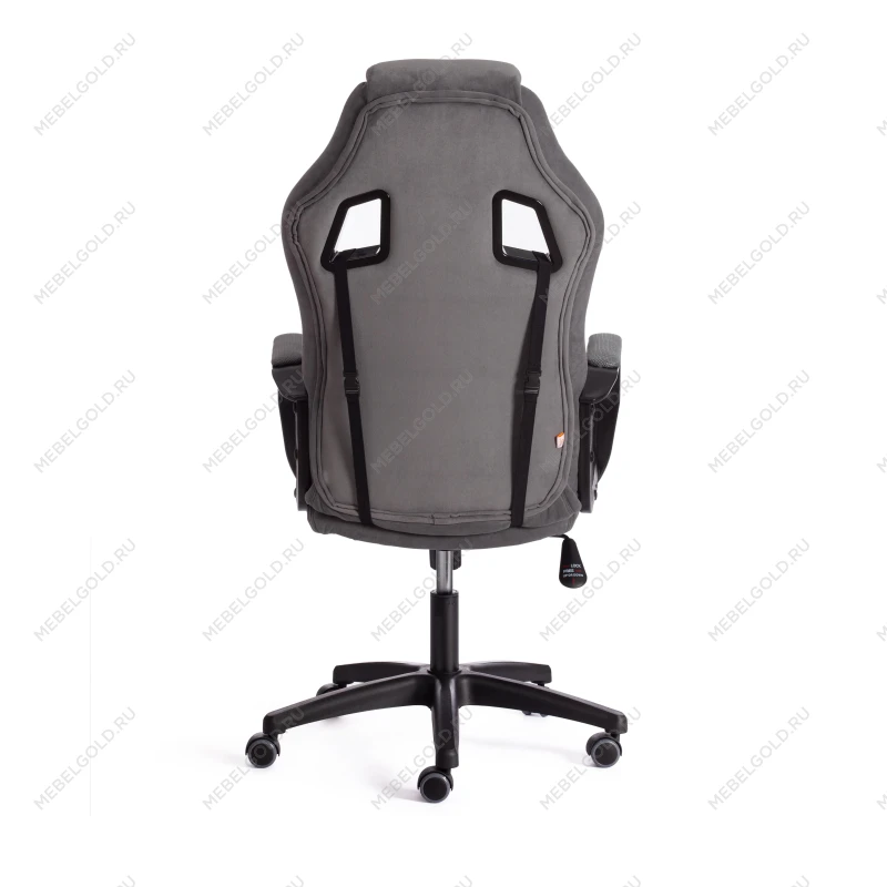 Кресло DRIVER (22), флок/ткань, серый/серый, 29/TW-12 | изображение 3