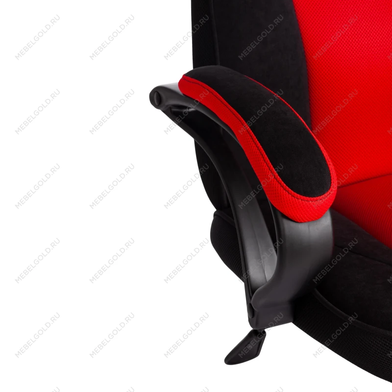 Кресло PILOT (24), флок/ткань, черный/черный/красный, 35/TW-08/TW-11 | изображение 10
