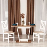 Стол обеденный TIBI L нераздвижной, ЛДСП (18 мм), 68,6 х 110 х 75 см, Дуб Канзас/Пепел | изображение 6