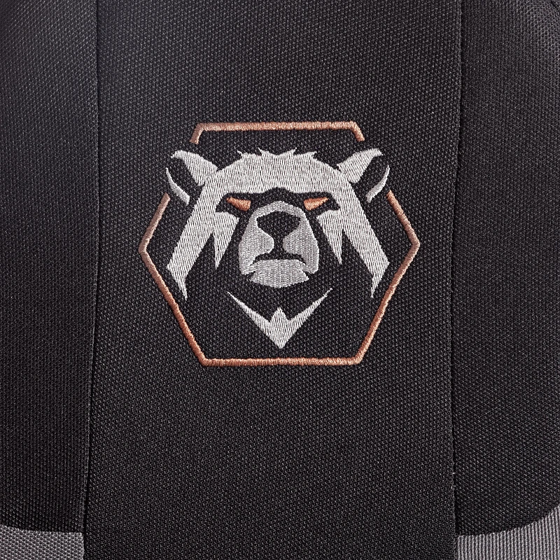 Компьютерное кресло iBear, ткань, черно-серый/black-grey | изображение 13