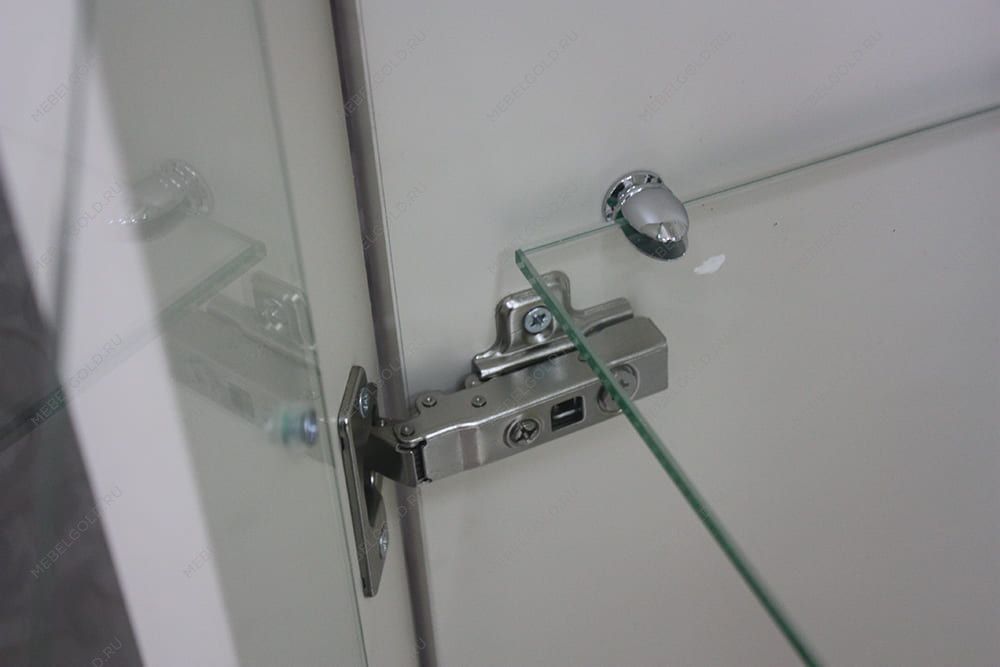 Лобня - Тумба под телевизор (2 двери и 2 фасада) Римини СОЛО (белый золото) РМТ-3 (s) | изображение 9