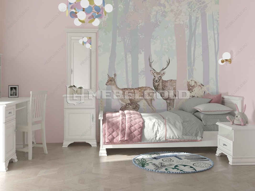 Детская Кентаки белый 4