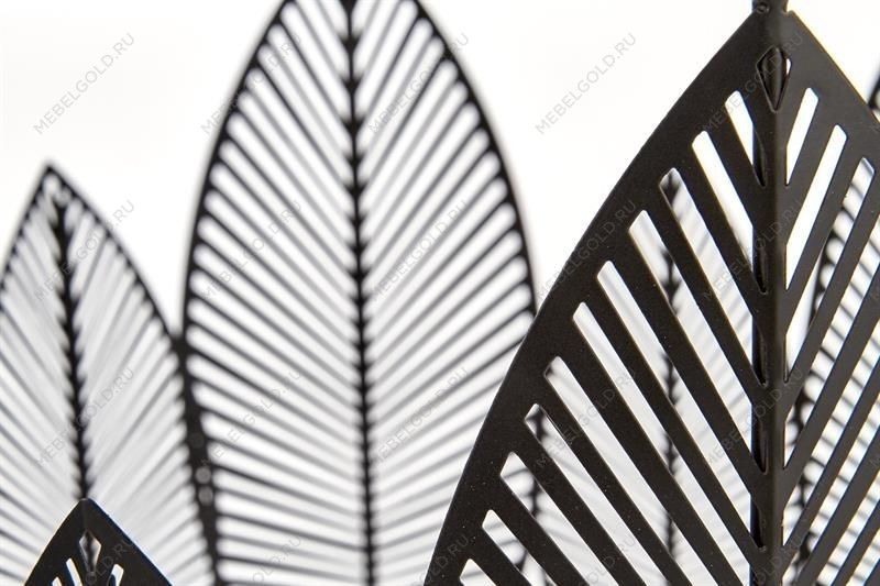 Комплект Halmar FOLLA, 2 стола журнальных (натуральный/черный) | изображение 4