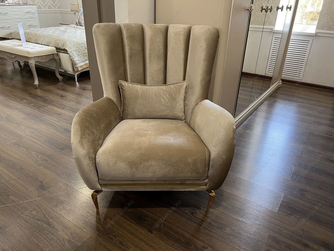 Кресло Замира бежевый | изображение 4