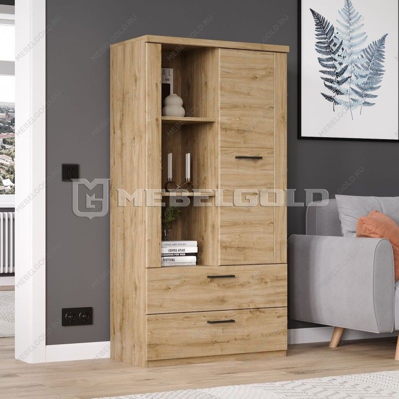 Шкаф Дорсет 1D2S3N | изображение 2