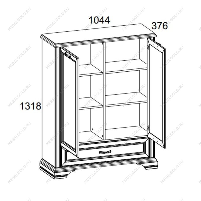 Тумба Монако 2D1SL | изображение 1