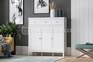 Тумба Ева (Хельга) KOM3D3S белый