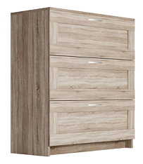 BRIMNES / СИРИУС комод ИКЕА / IKEA 3 ящика сонома