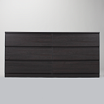 МАЛЬТА комод ИКЕА / IKEA 6 ящиков 160х76 Дуб Венге | изображение 2