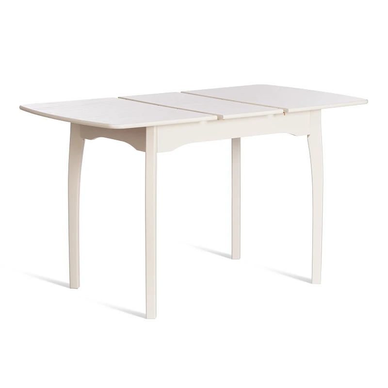 Стол CATERINA, бук, мдф, 100+30x70x75, Ivory white | изображение 4