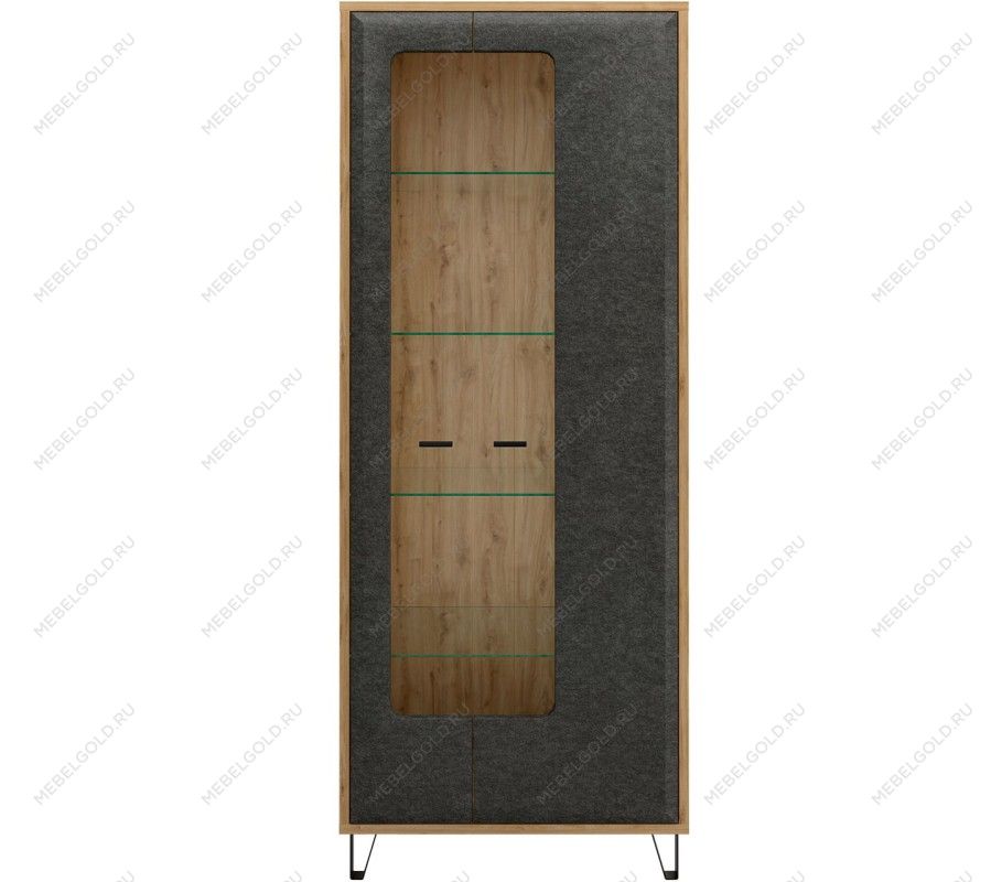 Шкаф с витриной Грейс REG2W