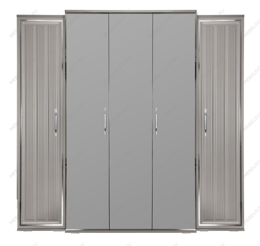 Шкаф Замира 5-дверный серый камень | изображение 4