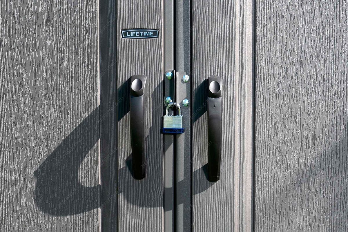 Сарай пластиковый WoodLook 8*10 NEW | изображение 15