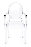 Кресло MEDALION (mod. 922), пластик, 56,5*53,2*92,5см, прозрачный | изображение 3