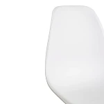 Стул CINDY (EAMES) (mod. 1801), дерево бук/металл/сиденье пластик, 45x51x82 см, White (белый) | изображение 6